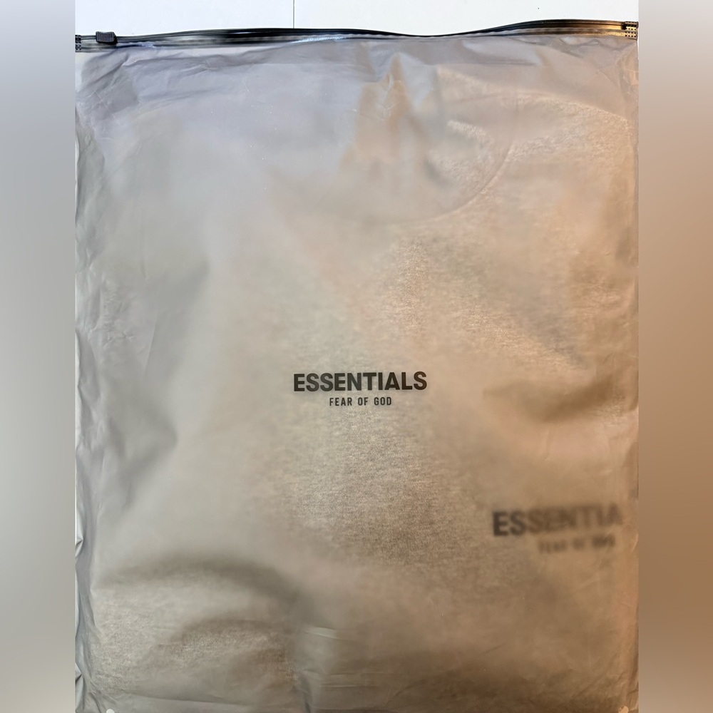 fear of god Essentials dark oatmeal crewneck hoodie - Picture 6 of 6